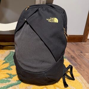The North Face Mini Black Backpack w/bright logo